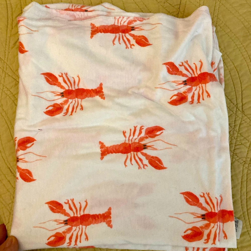 {Copper Pearl} Infant Lobster Swaddle